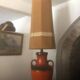 Grand pied de lampe céramique vintage