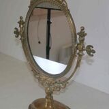 Old adjustable table mirror