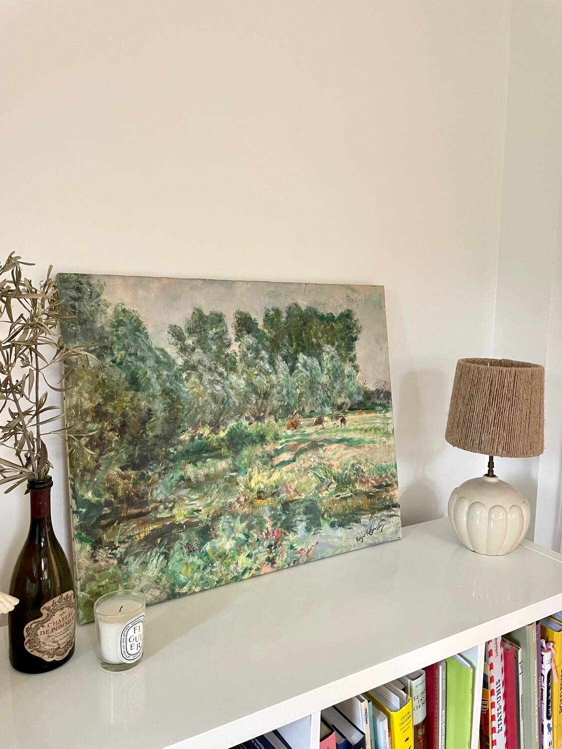 Canvas oil, roger reboussin