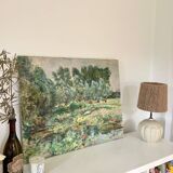 Canvas oil, roger reboussin