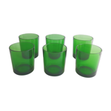 Set of 6 vintage glasses