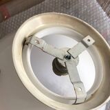 Opaline ball ceiling light.
