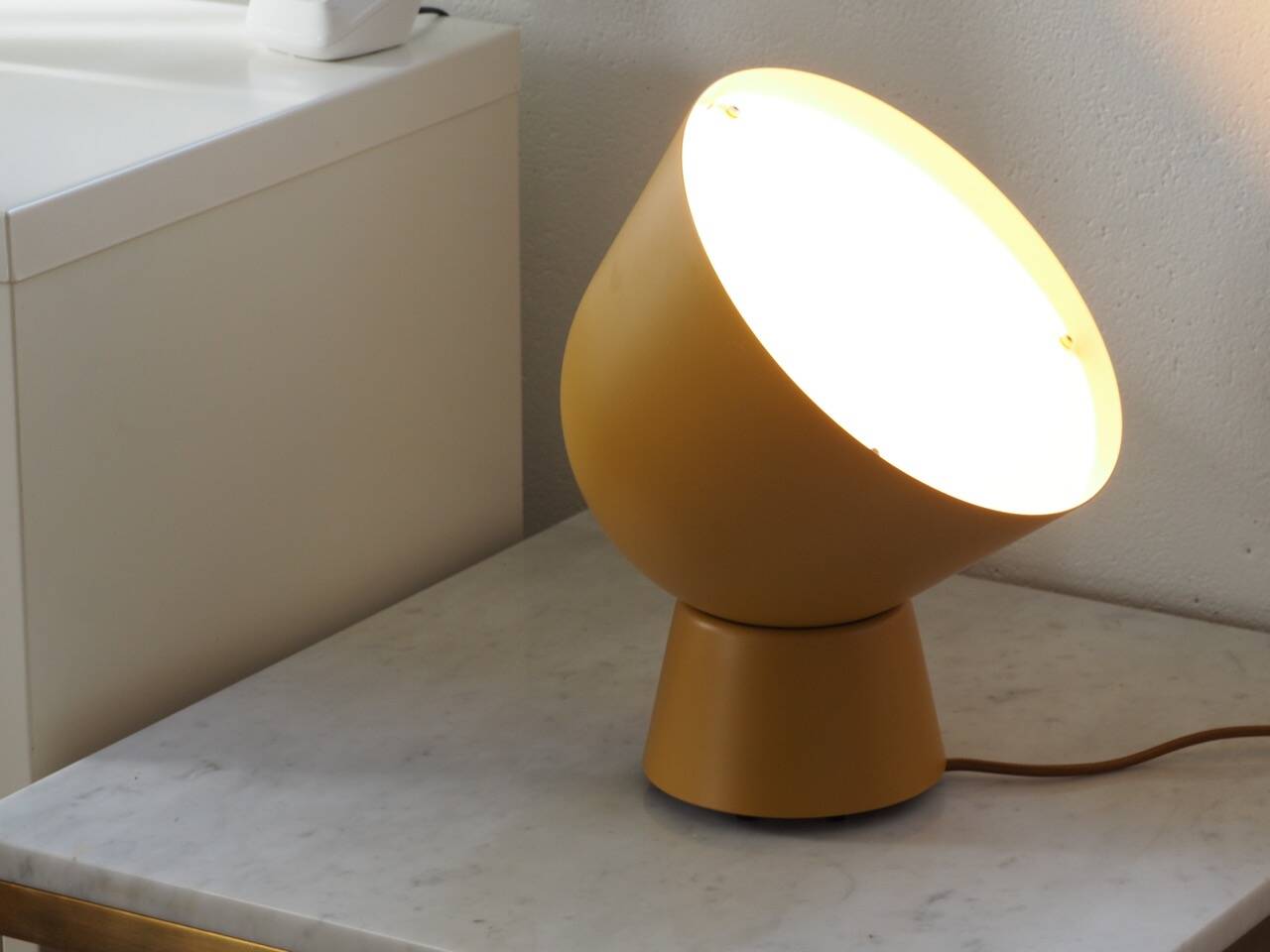 Ikea ps 2017 mustard table lamp by ola wihlborg