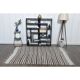 1970s Vintage Turkish Handmade Wool Cotton Beige Brown Kilim Rug 152x208