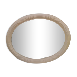 Miroir ovale style art déco 71x56cm