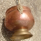 Cache pot  en cuivre