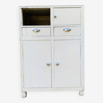 Vintage white sideboard