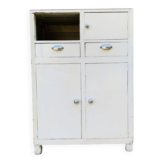 Vintage white sideboard