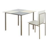 Postmodern Italian table/desk and chair for Alias