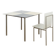 Table/bureau et chaise italiennes postmodernes pour Alias