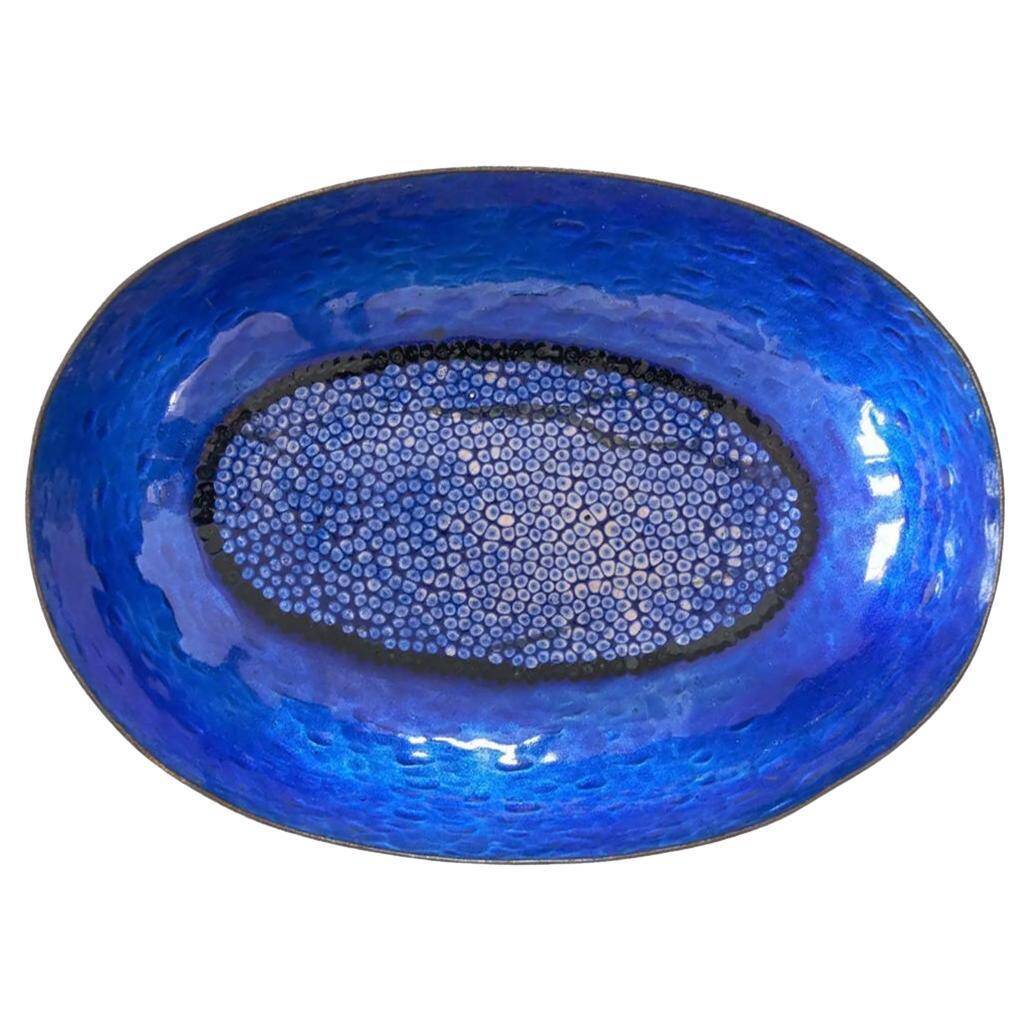Hammered and enamelled Valenti cup from the 1960s.
