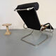 Fauteuil Lounge design Tecta par Mies Van Der Rohe réglable vintage