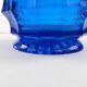 Art Deco creamer, cobalt glass, Belgium, 1930s