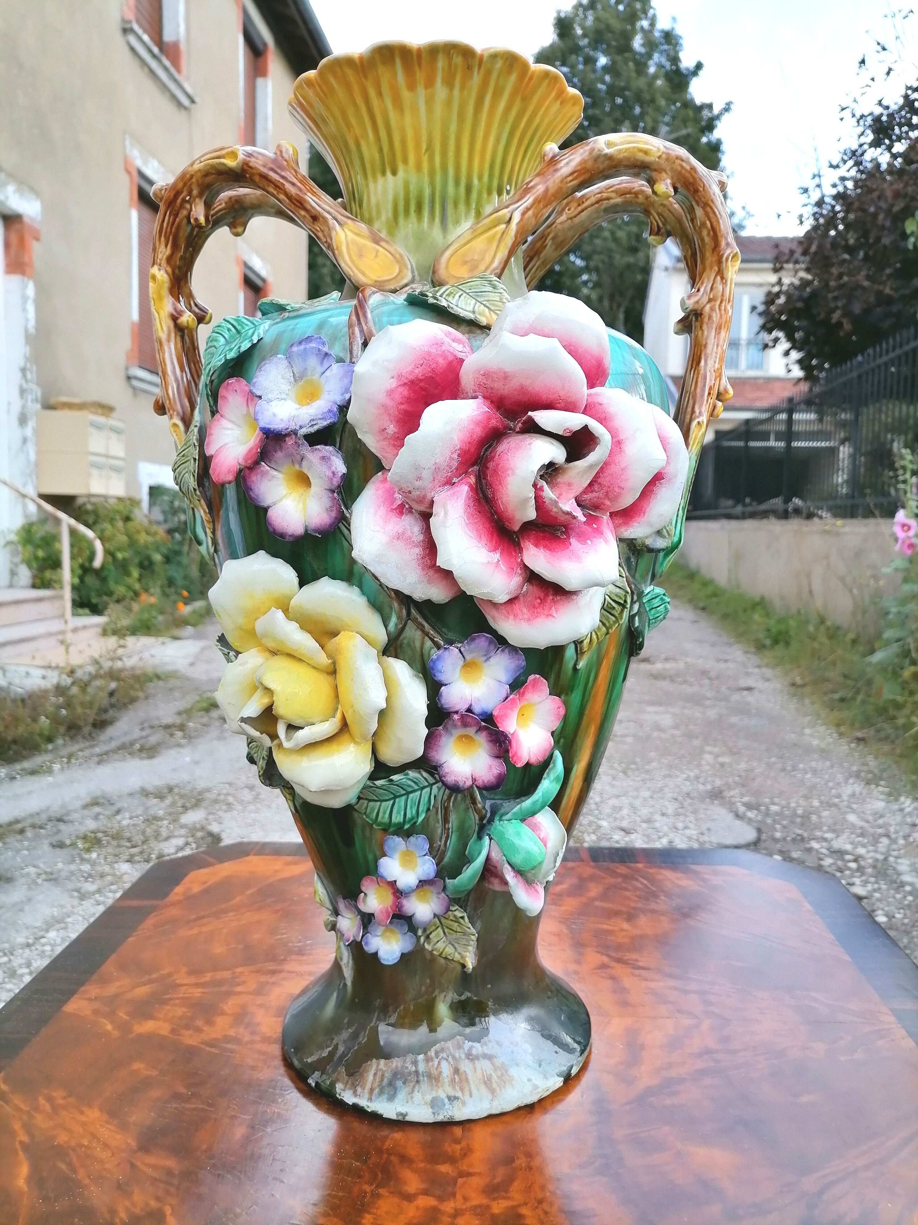 Vase barbotine