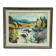 Original Swedish Oil on Panel – “Landscape With Water” by B. Lundqvist – Vintage & Framed – 56 × 48 cm (22" × 18.8")