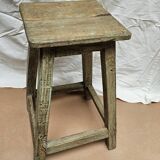 Burmese teak workshop stool