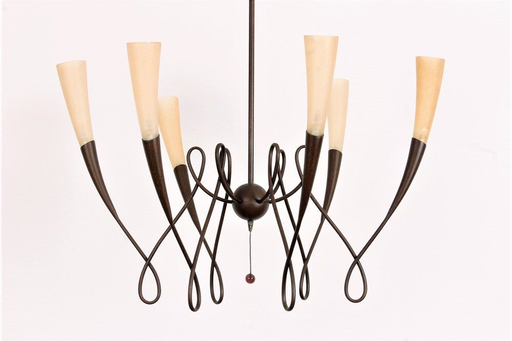 Kronleuchter von Jean Francois Crochet für Terzani, 1980er