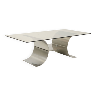 Coffee table, by François Monnet, 1970s