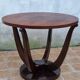 Table d'appoint guéridon art déco 70 cm
