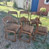 Baumann sled chairs