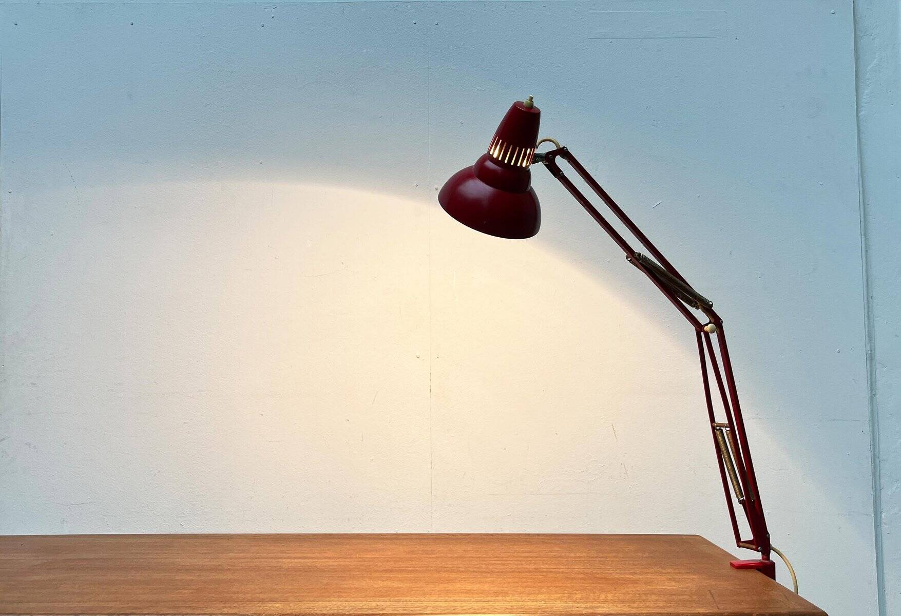 Mid-Century Swedish desk lamp by Ledu, 1960s