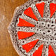 Vintage ceramic plate Vallauris style