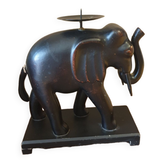 Elephant candle holder