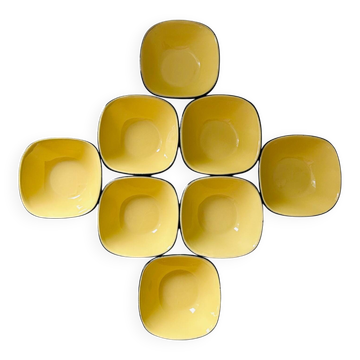 Set of 8 bowls 1960