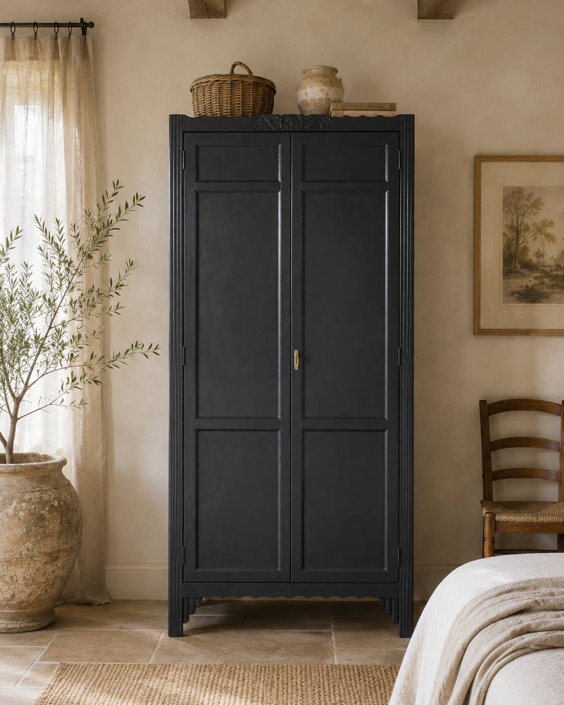 Armoire parisienne art déco penderie 1930