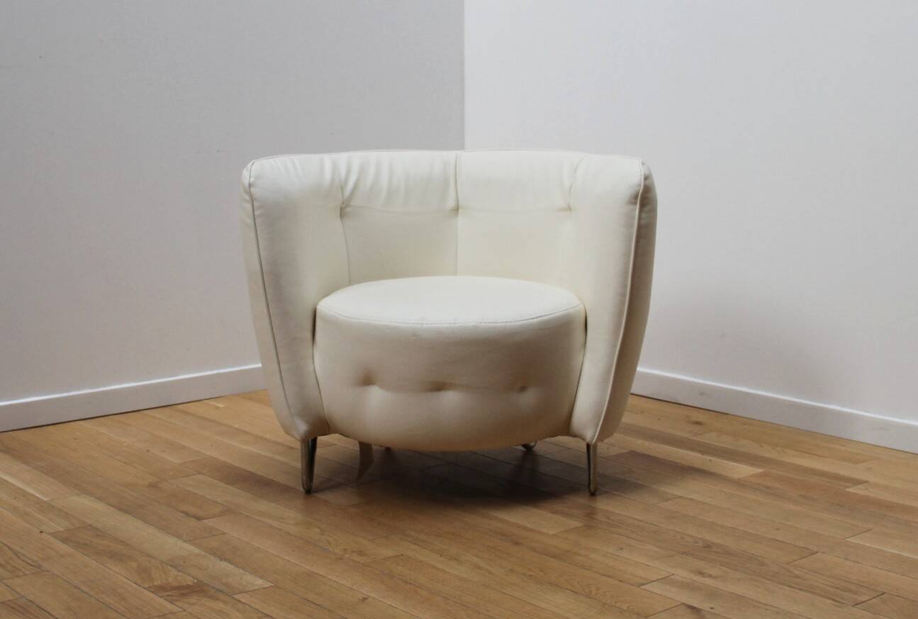 Pair of Maybe armchairs, Cotta