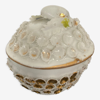 Boîte porcelaine style Jacob Petit mi XIXeme