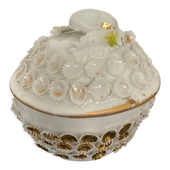 Jacob style porcelain box Small mid-nineteenth