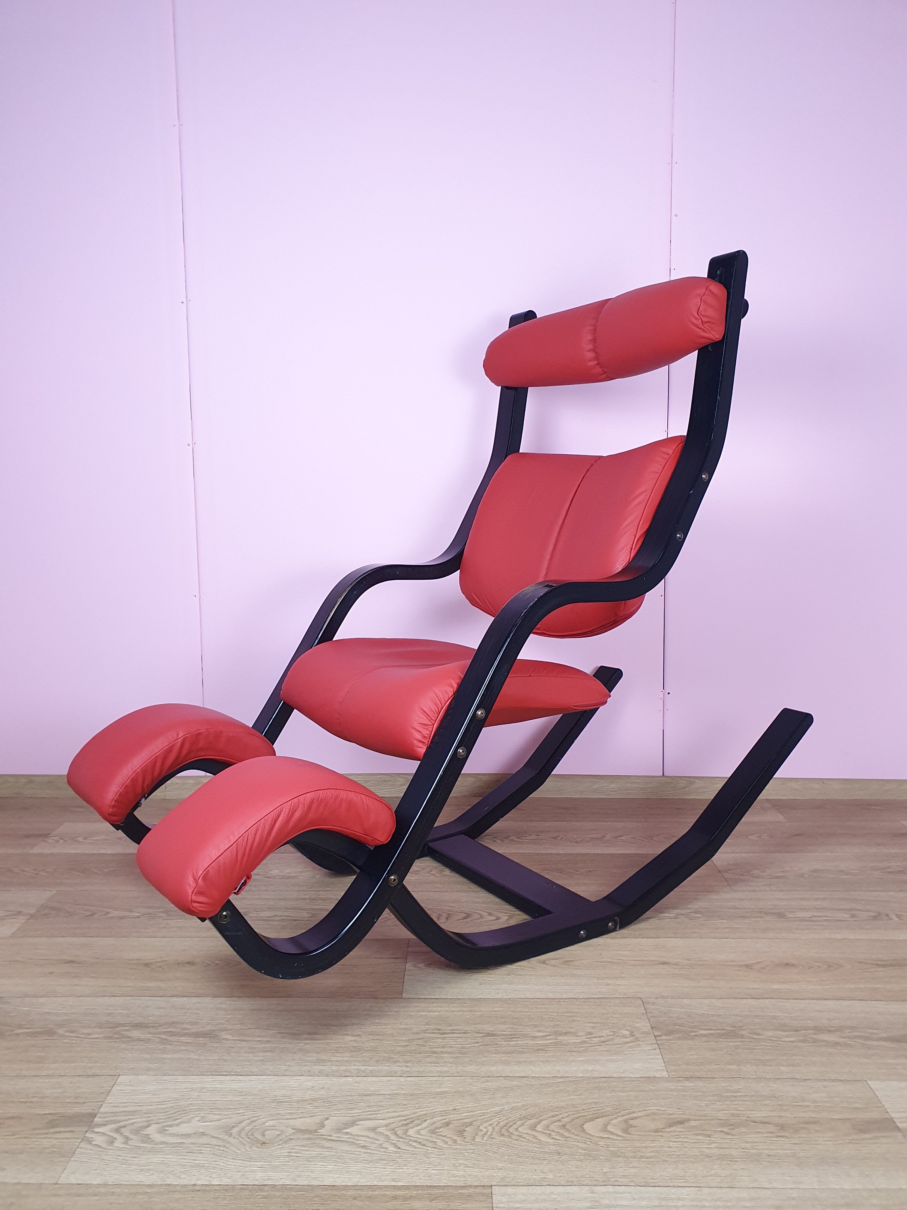 Vintage Gravity Balans Lounge Chair by Peter Opsvik for Stokke, 1980s