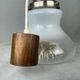 Mazzega style Art glass pear shaped hanging lamp 1970s