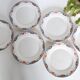 Set de 6 assiette à dessert Digoin