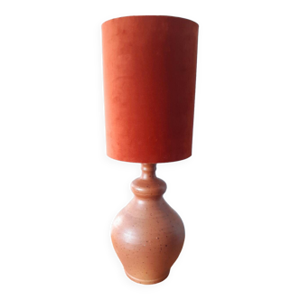 Large vintage sandstone lamp