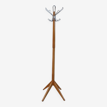 Parrot coat rack with compass feet