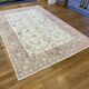 Vintage Large Pastel Carpet with Flowers
