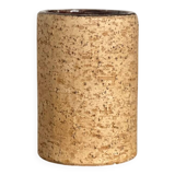 Vase en céramique texturée