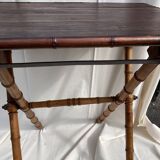 Table pliante en bambou
