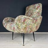 Mid-century modern Lady chair attributed to Marco Zanuso, Italy, 1960s.