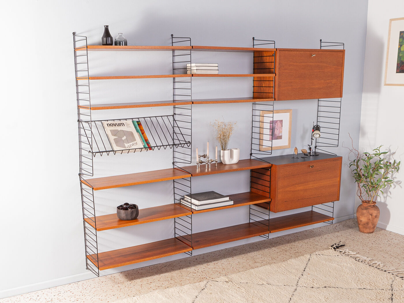 1950s Shelving system, Nils Strinning