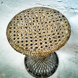 Tam Tam stool in rattan