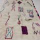 Handmade Moroccan Berber rug 288 x 168 cm