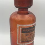 Old pharmacy jar bottle in blown glass 26 cm