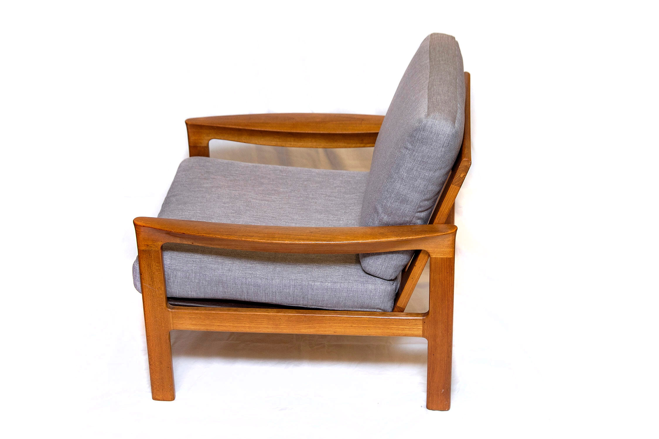Teak lounge chair by Arne Wahl Iversen for Komfort Denmark, 1960s
