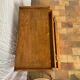 Commode vintage bois et cannage