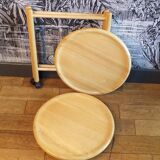 Side table 2 trays 1980 Italy