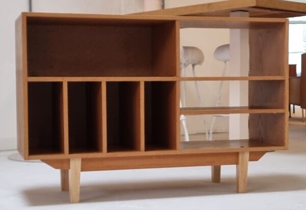 Armoire à disques Mid Century