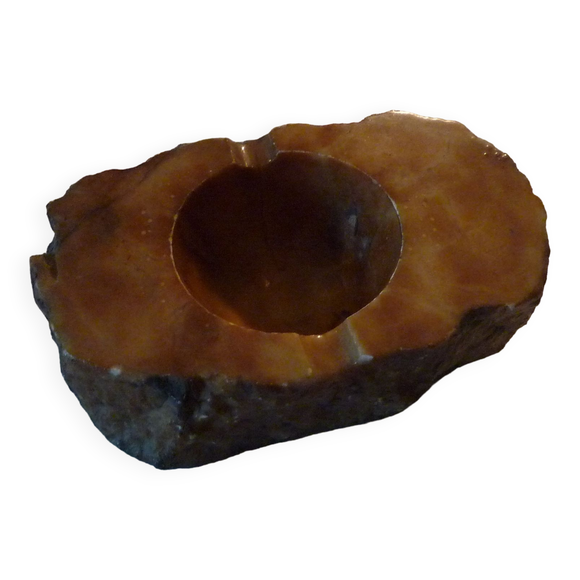 Alabaster ashtray Italian vintage circa 1970